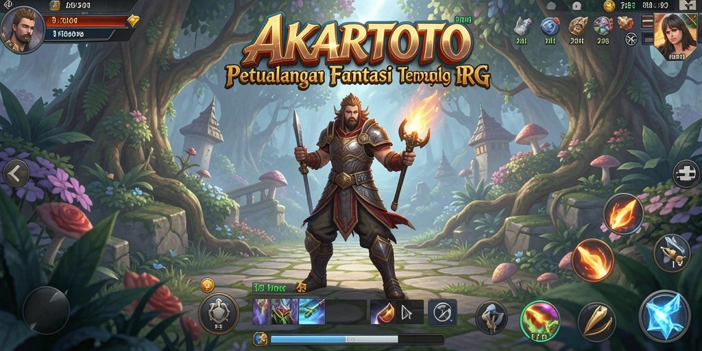 Gameplay RPG yang mendebarkan dan penuh warna dari AKARTOTO.
