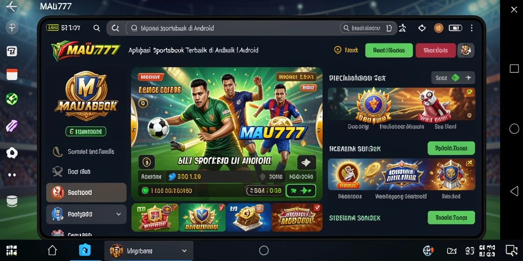 Tampilan menarik dari gameplay MAU777 dalam taruhan olahraga.