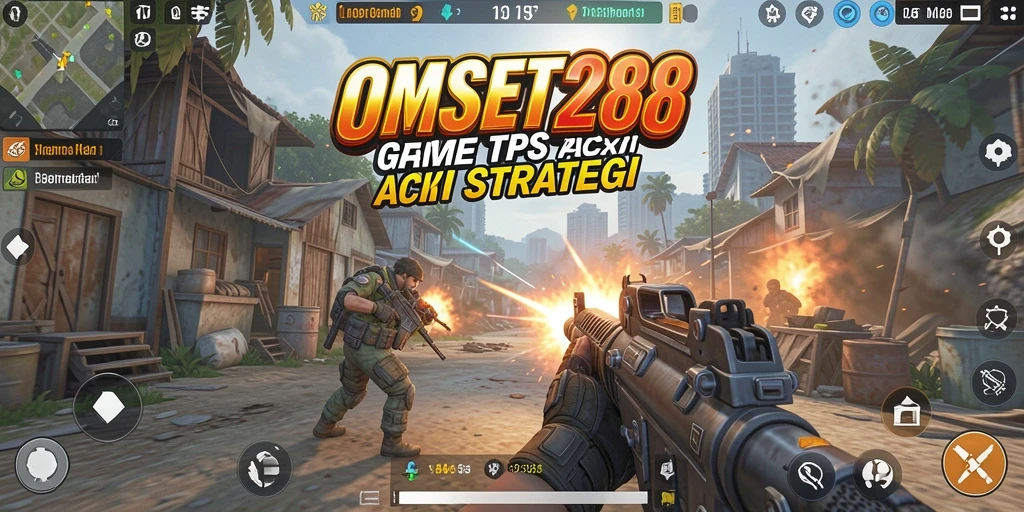Tampilan aksi seru di OMSET288 dengan karakter yang dinamis.