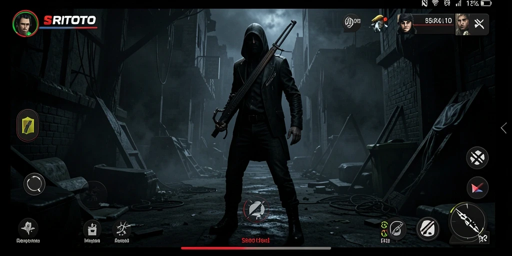 Gameplay SRITOTO yang menegangkan dengan suasana Horror yang kental.